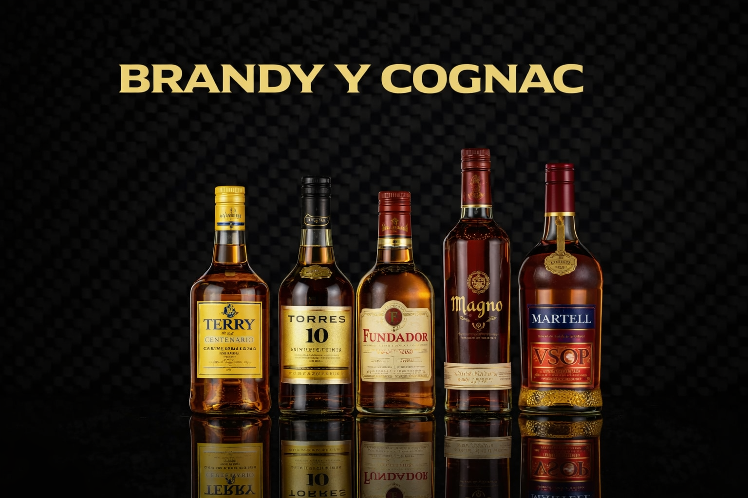Menú - Brandys y Cognac