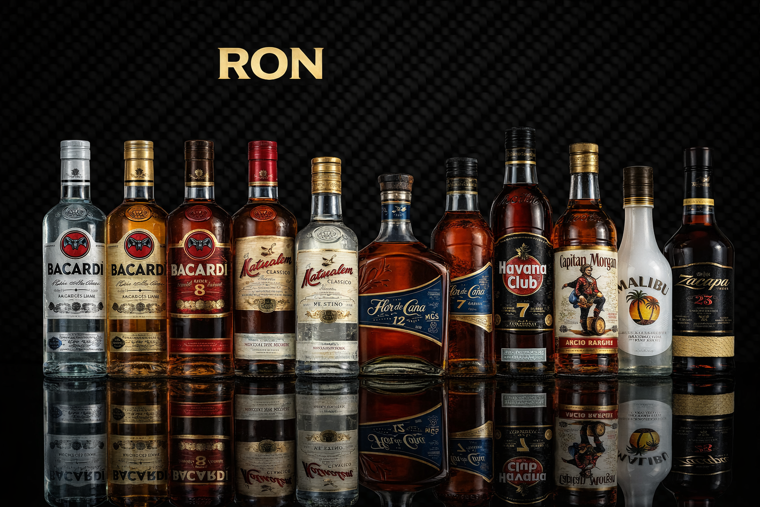 Menú - Ron