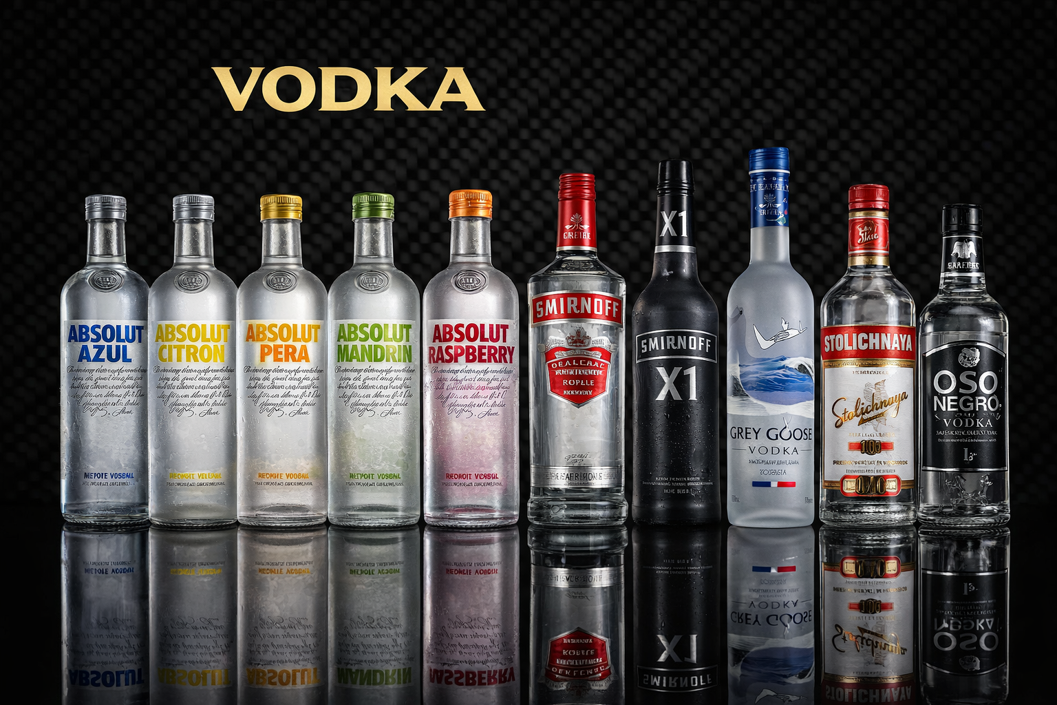 Menú - Vodka